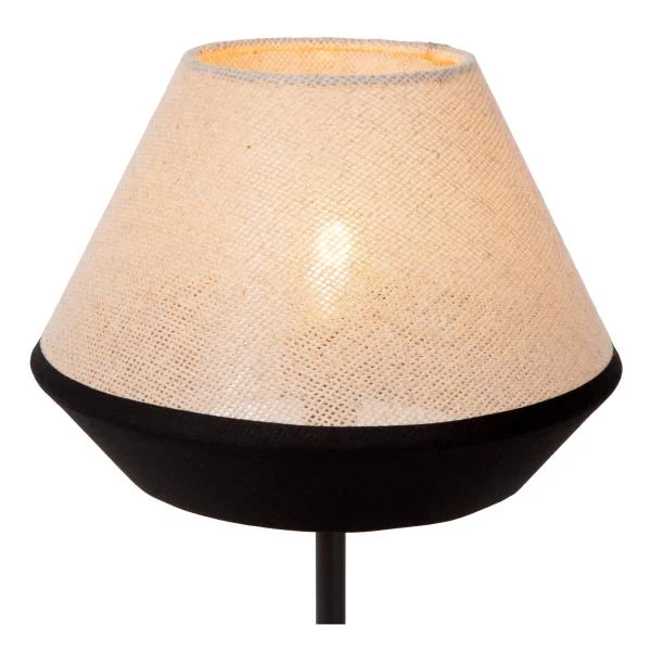 Lucide KALA - Tischlampe - Ø 25 cm - 1xE14 - Taupe - detail 1